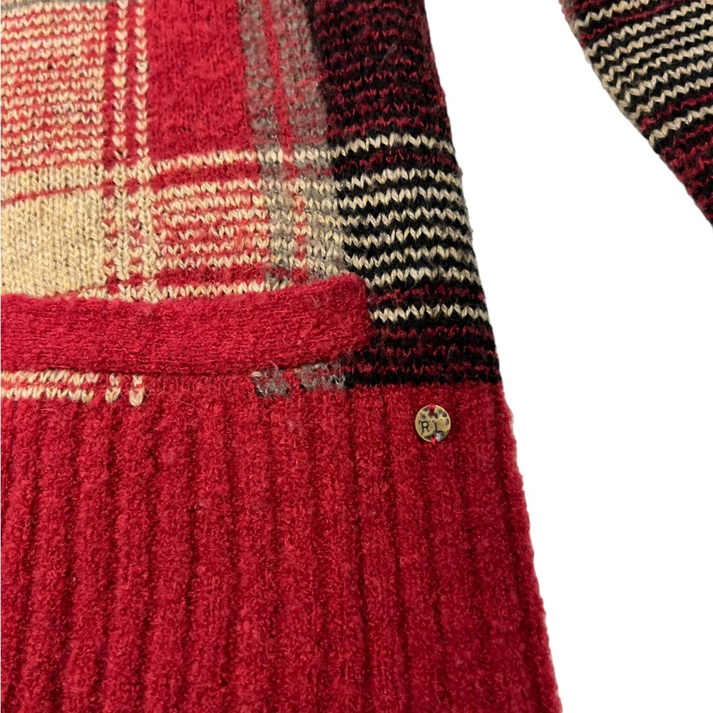 Ralph Lauren Denim & Supply Plaid Shawl Collar Cardigan Sweater - Picture 7 of 12